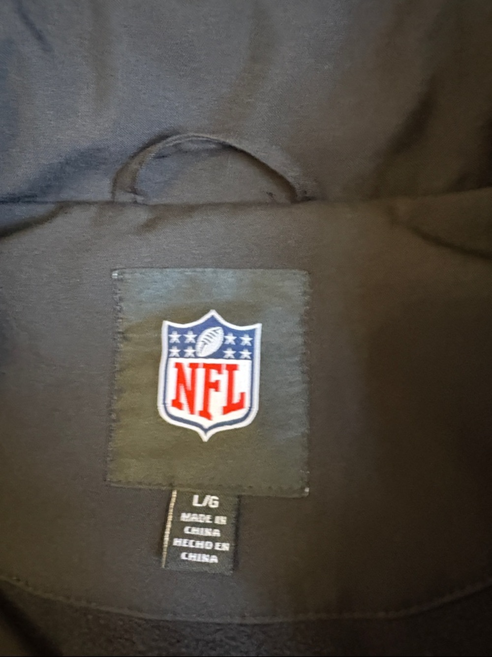 NFL Saints Hooded Women's jacket size large - Picture 3 of 5